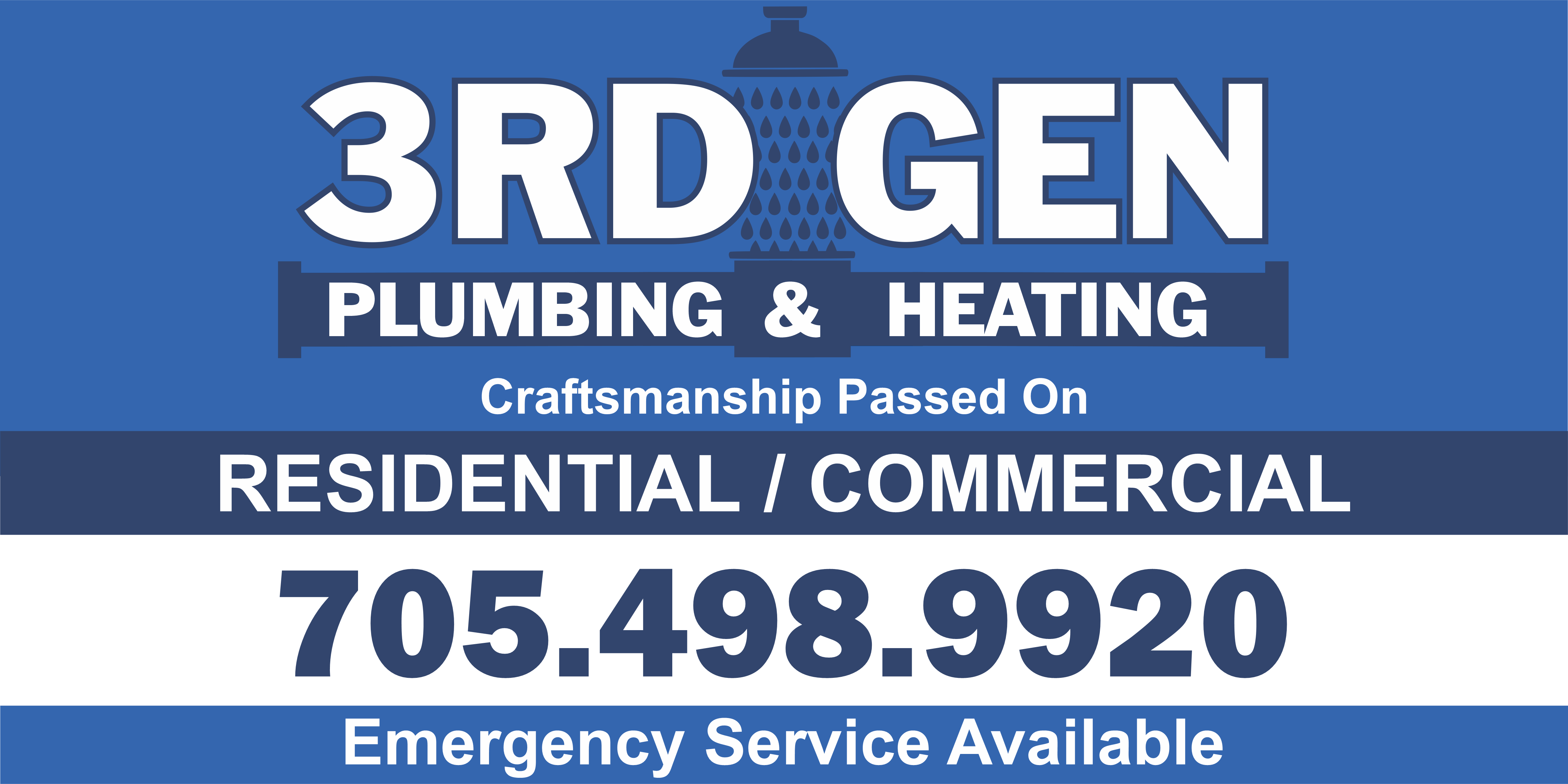 3RDGEN Plumbing and Heating Billboard 3RDGEN Plumbing and Heating Billboard