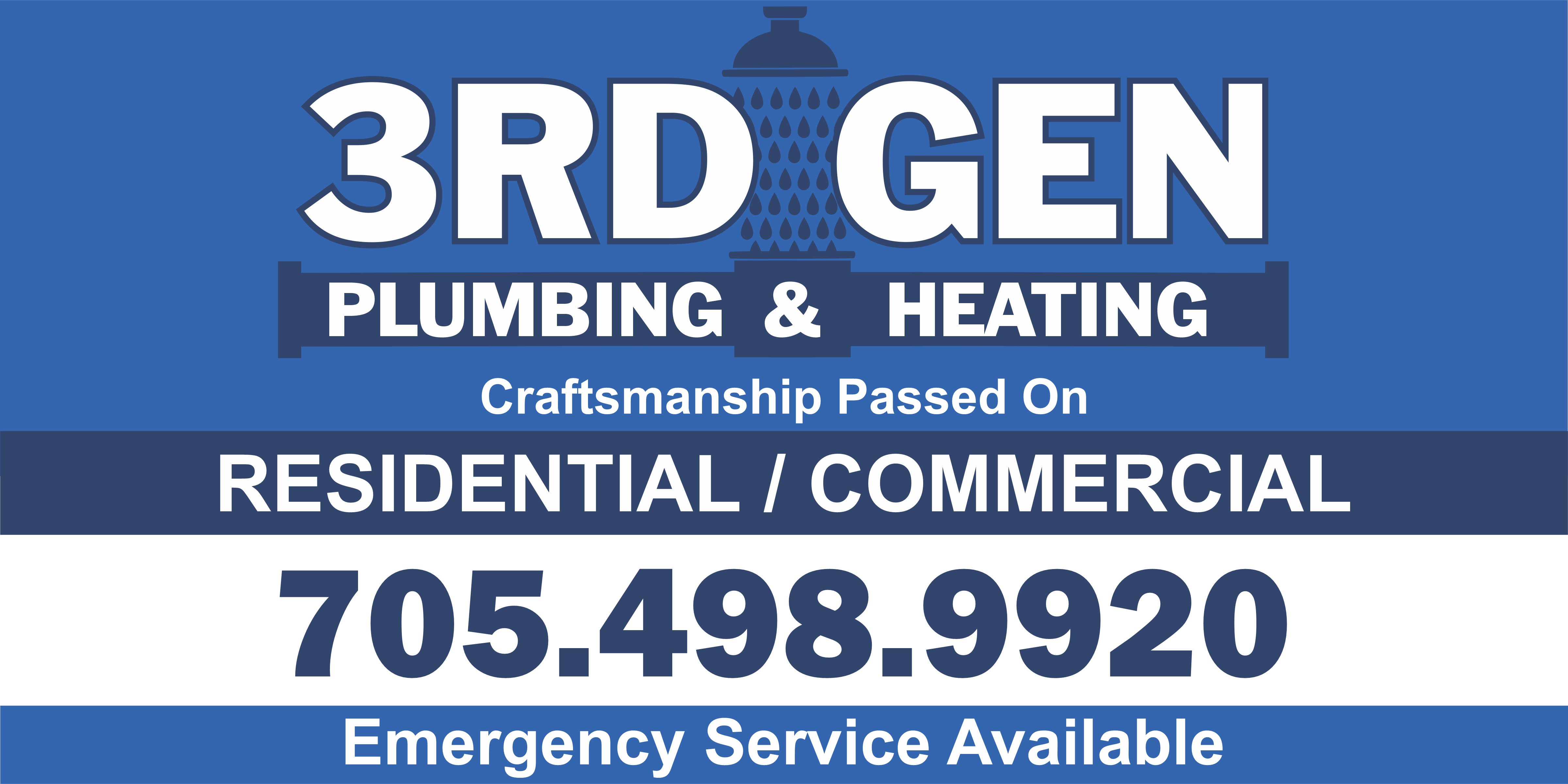 3RDGEN Plumbing and Heating Billboard